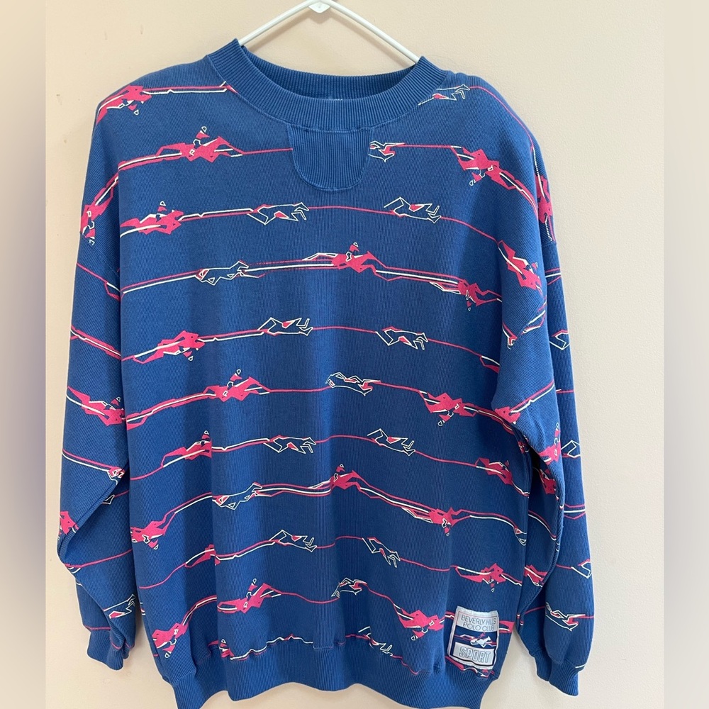 NWT RARE Vintage Beverly Hills Polo club sweatshirt in medium